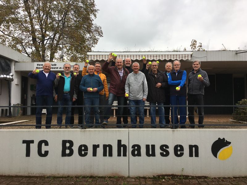 Unsere Herren 70 Doppel-Mannschaft